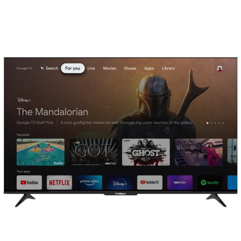PHIMARK 50" PM606PH GOOGLE TV