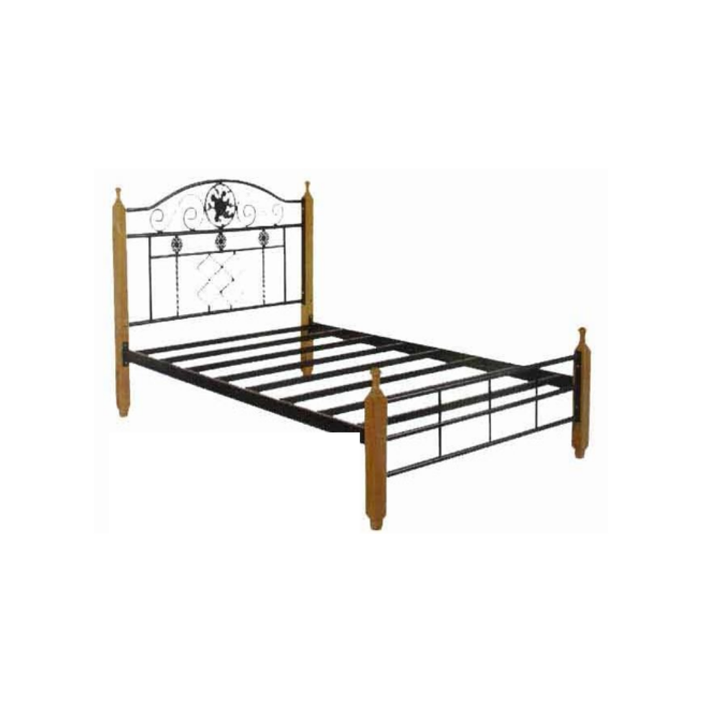MegaBoom SINGLE WOODEN POST BED (DB-7503 (7219))