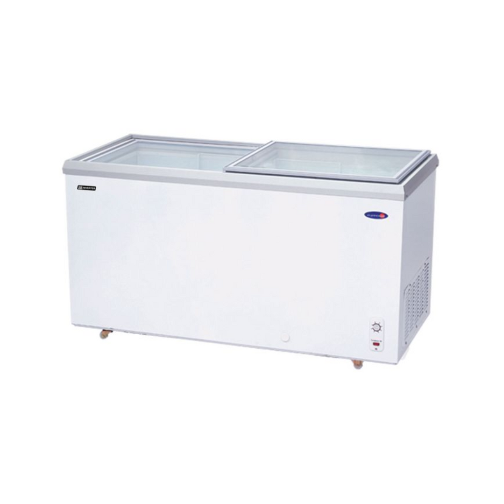 Fujidenzo HD Inverter Glass Top Chest Freezer - Dual Function (IFD-22GDF2)
