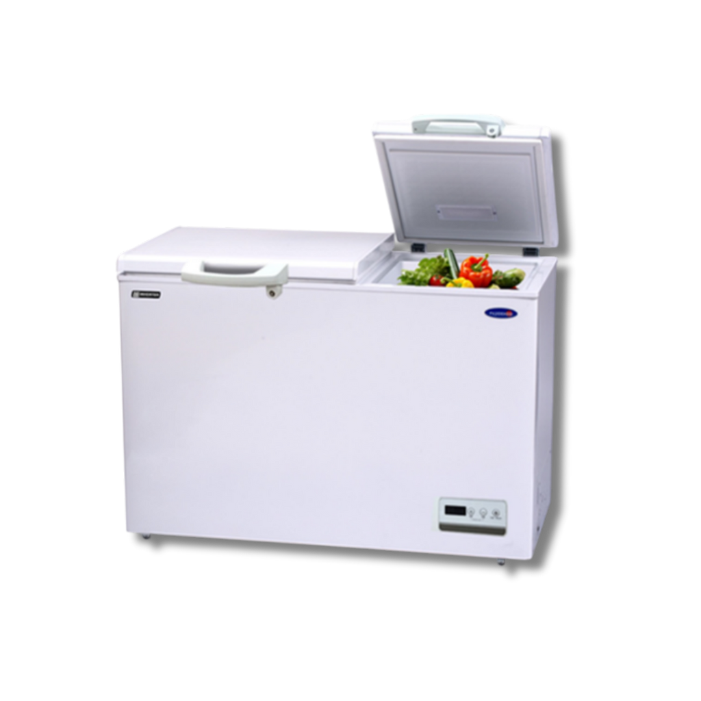 Fujidenzo HD Inverter Solid Top - Dual Compartment (IFRC-100G)