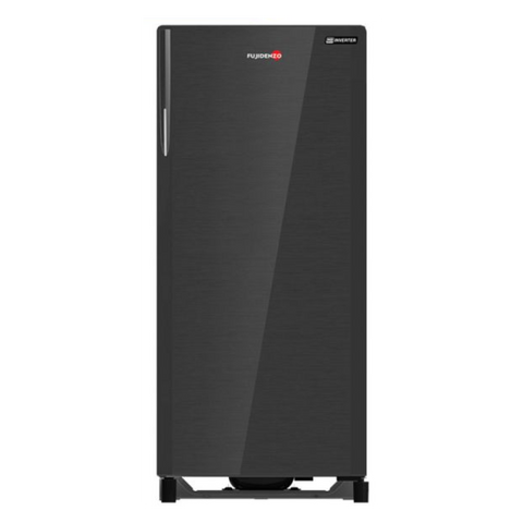Fujidenzo HD Inverter Single Door Ref - Black Glass Door (IRS-68PGD)