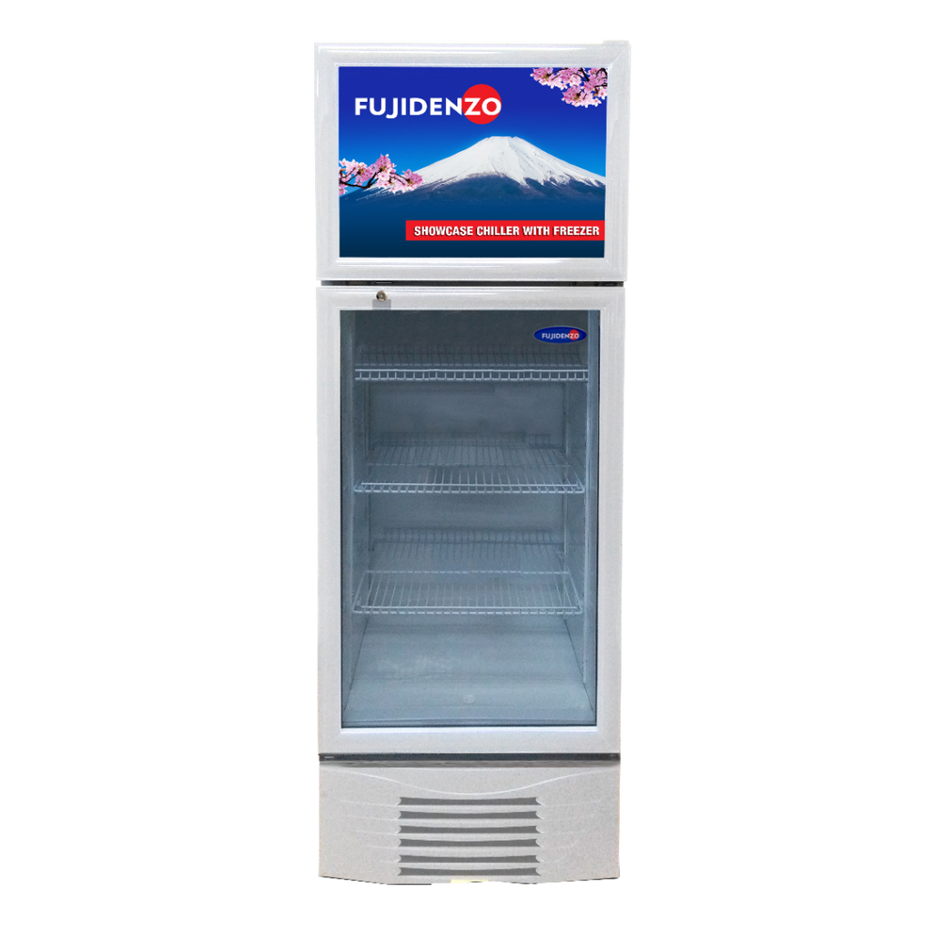 Fujidenzo Beverage Cooler with Freezer top (SUF-100A)