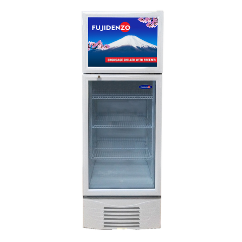 Fujidenzo Beverage Cooler with Freezer top (SUF-100A)